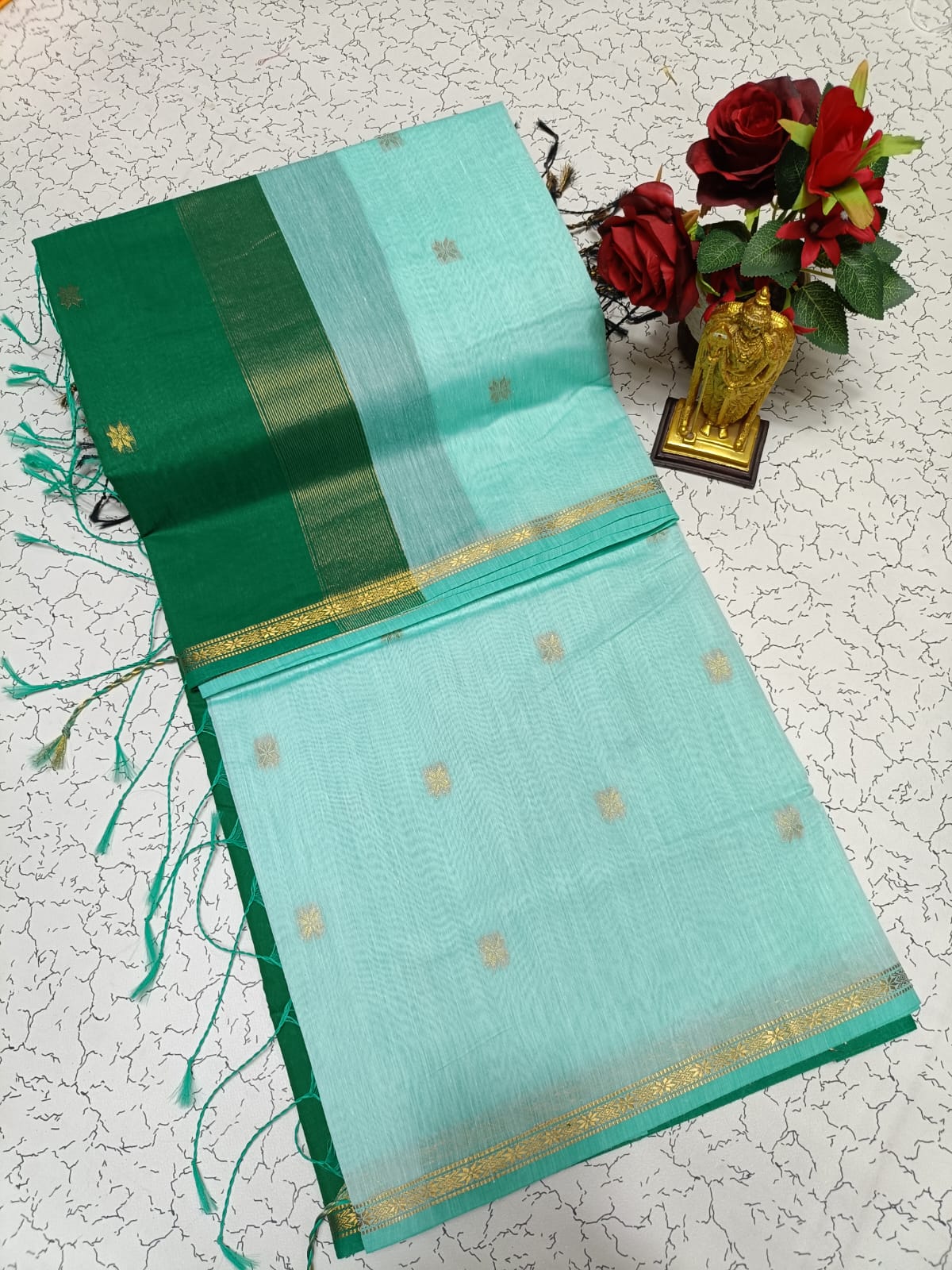 🦚 *Maheswari Silk Cotton Saree* 🦚