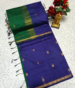 🦚 *Maheswari Silk Cotton Saree* 🦚