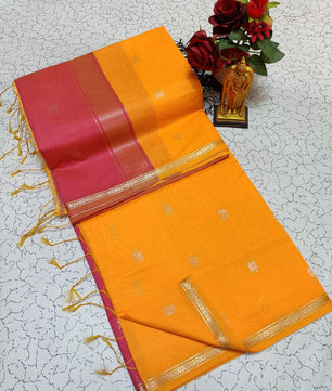 🦚 *Maheswari Silk Cotton Saree* 🦚