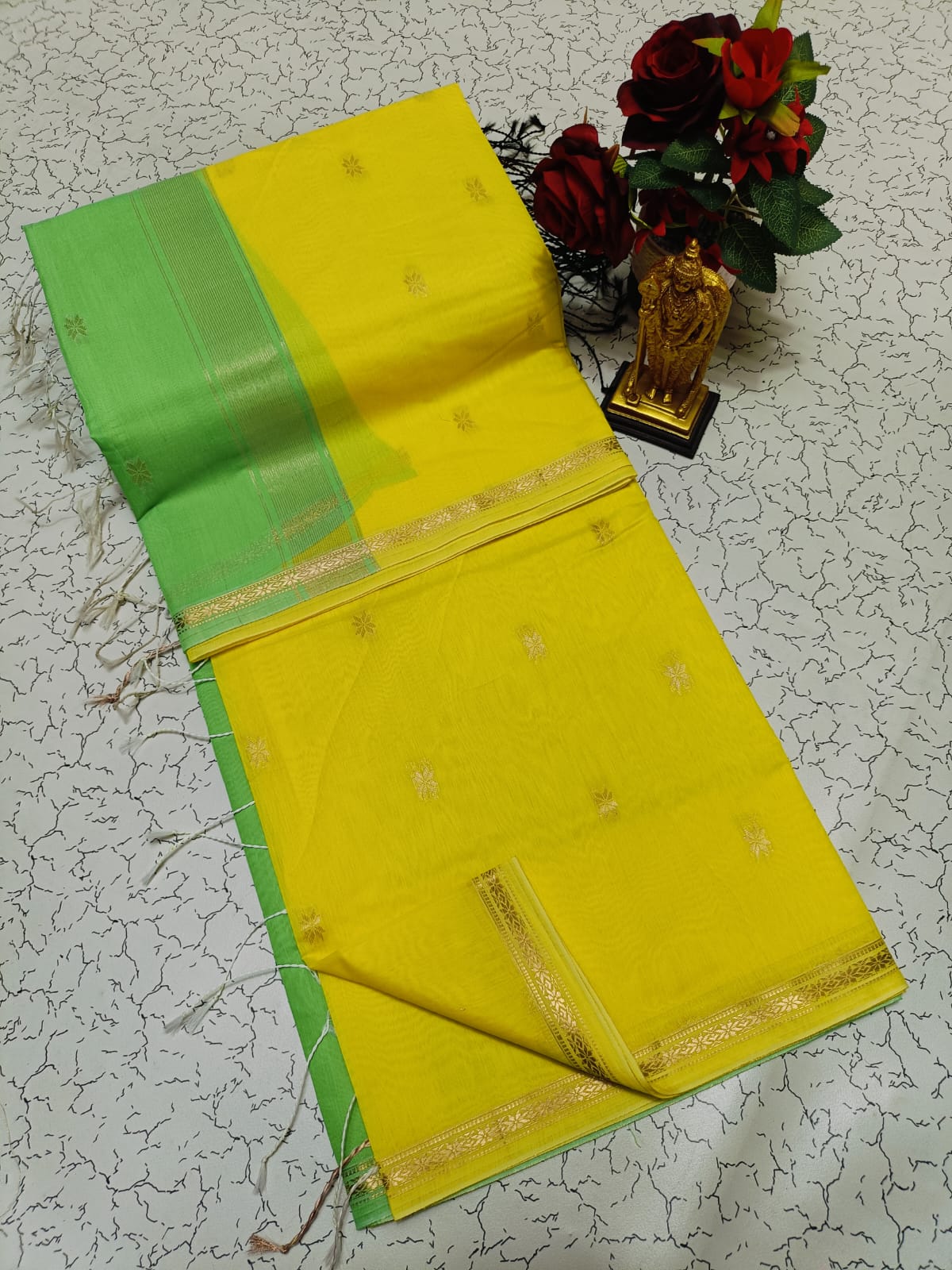 🦚 *Maheswari Silk Cotton Saree* 🦚