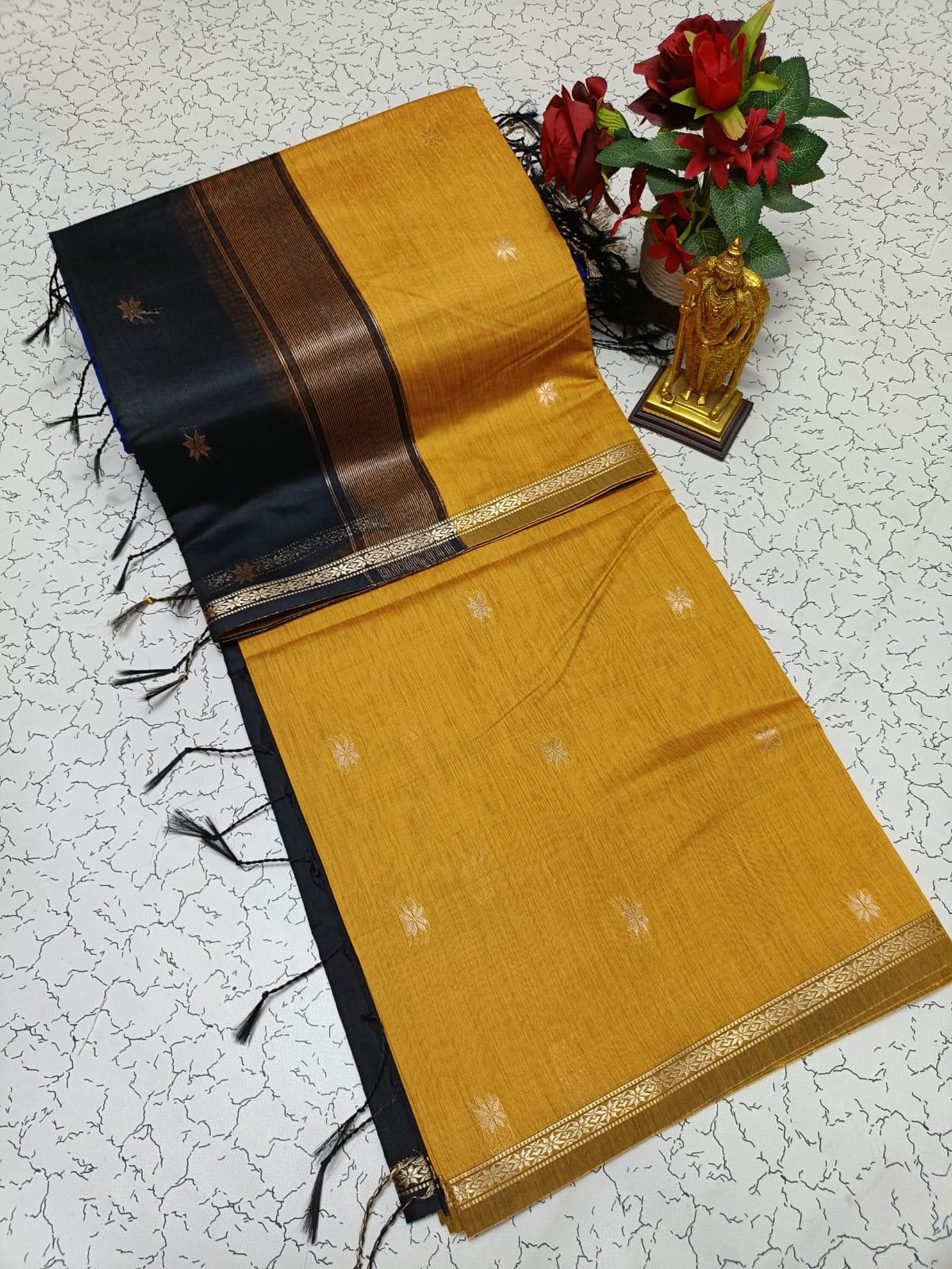 🦚 *Maheswari Silk Cotton Saree* 🦚