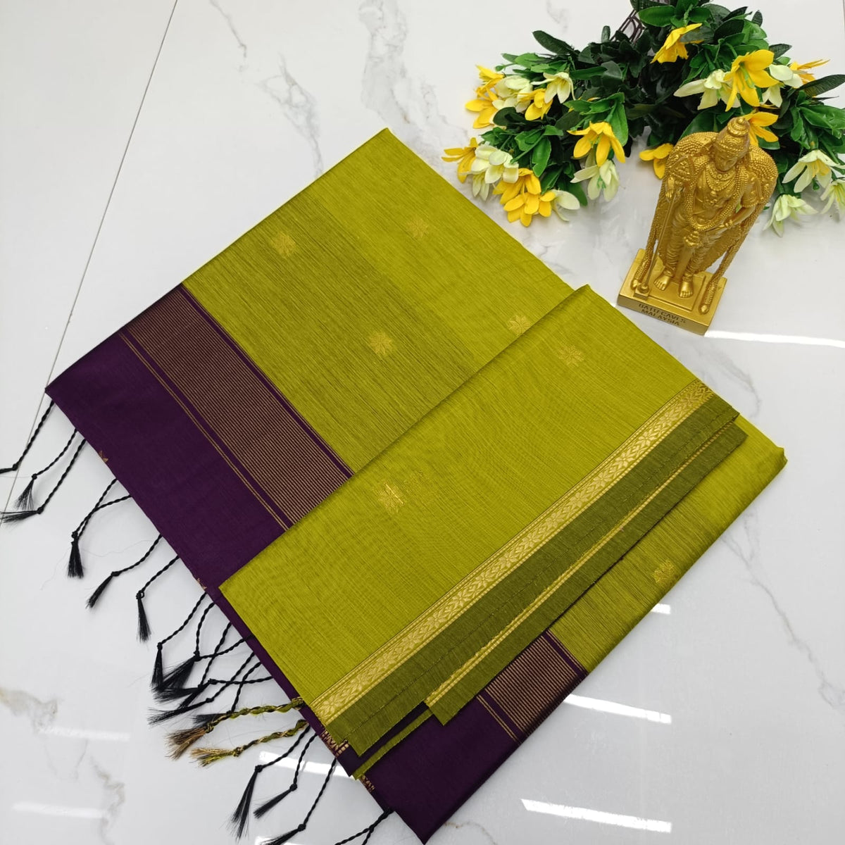 🦚 *Maheswari Silk Cotton Saree* 🦚