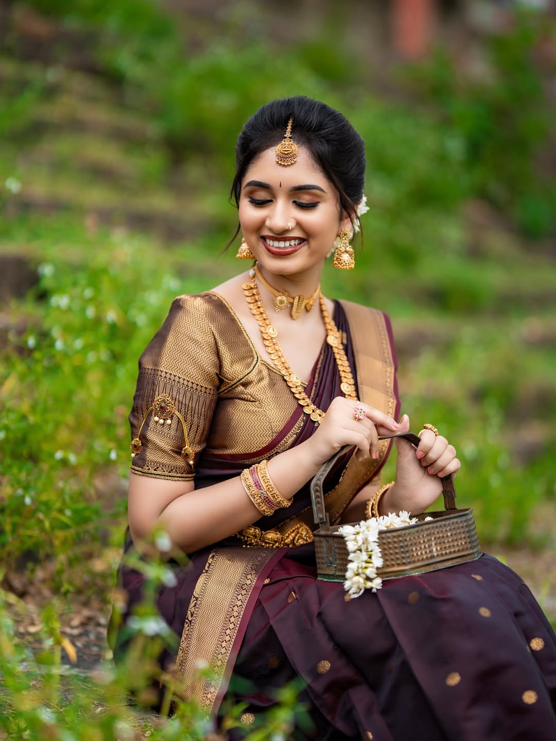 *Banarasi Semi-Katan Semi-Silk Saree*