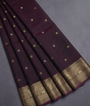 *Banarasi Semi-Katan Semi-Silk Saree*