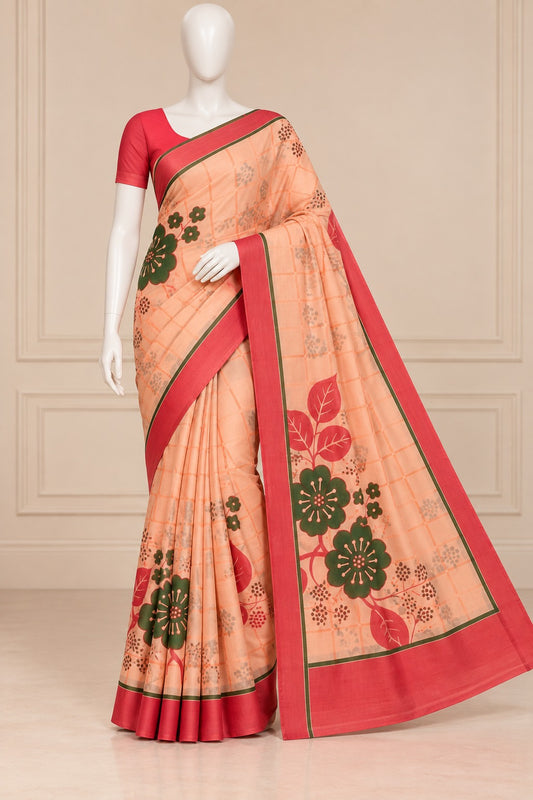 Complimentary Saree with Banarasi Silk Saree