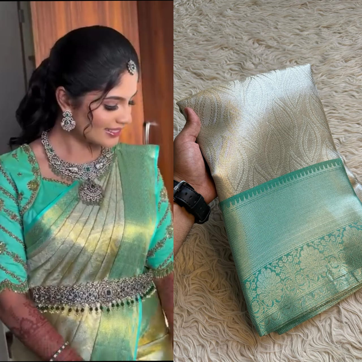 Celebrity-Inspired Saree* 🦋