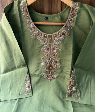 Elegant 3-Piece Chanderi Silk Set