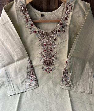 Elegant 3-Piece Chanderi Silk Set