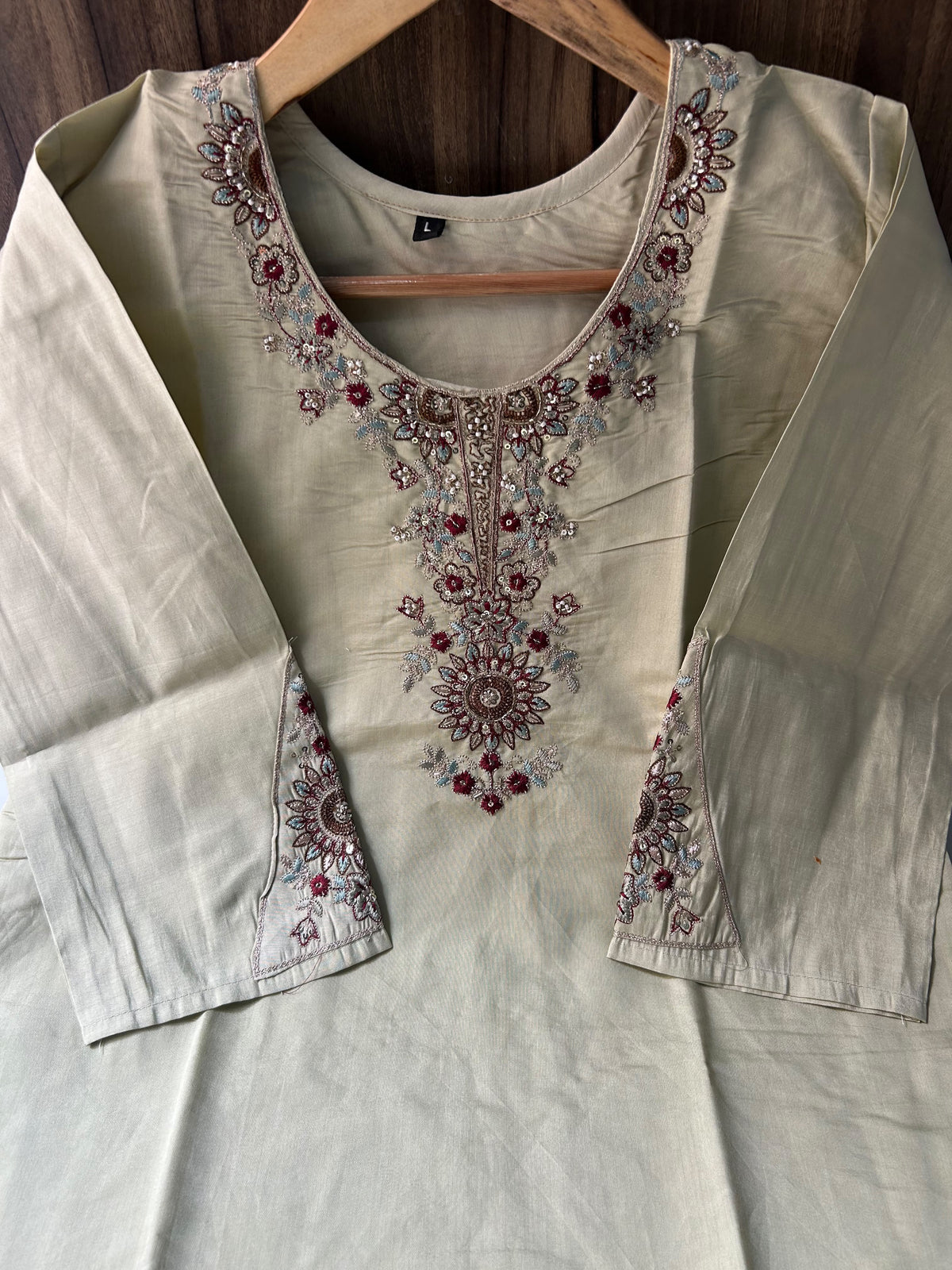 Elegant 3-Piece Chanderi Silk Set