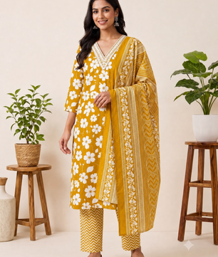 Mustard yellow  Grace 3-Piece Suit ☀️💛