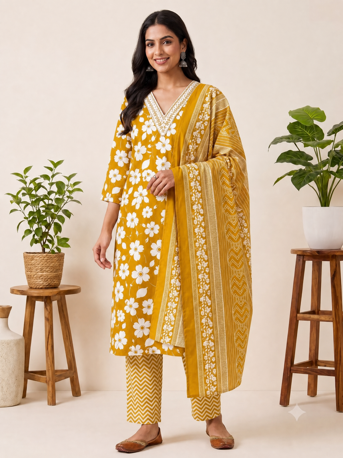 Mustard yellow  Grace 3-Piece Suit ☀️💛